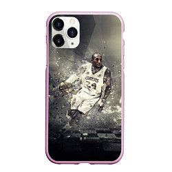 Чехол iPhone 11 Pro матовый Kobe Bryant, цвет: 3D-розовый