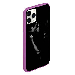 Чехол iPhone 11 Pro матовый Vampire Love, цвет: 3D-фиолетовый — фото 2