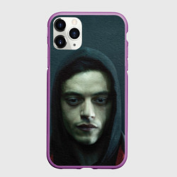 Чехол iPhone 11 Pro матовый Эллиот Роджер, цвет: 3D-фиолетовый