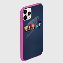 Чехол iPhone 11 Pro матовый Хвост Феи, цвет: 3D-фиолетовый — фото 2