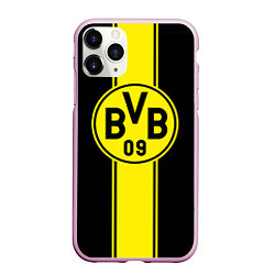 Чехол iPhone 11 Pro матовый BVB, цвет: 3D-розовый