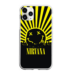 Чехол iPhone 11 Pro матовый Nirvana, цвет: 3D-белый