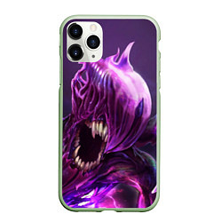 Чехол iPhone 11 Pro матовый Bane, цвет: 3D-салатовый