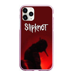 Чехол iPhone 11 Pro матовый Slipknot Shadows, цвет: 3D-розовый