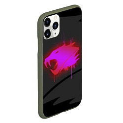 Чехол iPhone 11 Pro матовый CS:GO: iBUYPOWER Black Сollection, цвет: 3D-темно-зеленый — фото 2