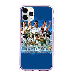 Чехол iPhone 11 Pro матовый Real Madrid