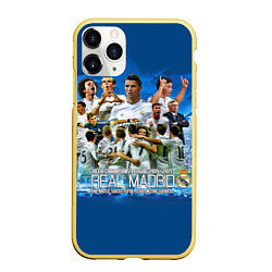 Чехол iPhone 11 Pro матовый Real Madrid