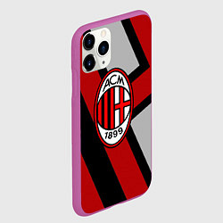 Чехол iPhone 11 Pro матовый Milan FC 1899, цвет: 3D-фиолетовый — фото 2