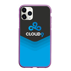 Чехол iPhone 11 Pro матовый Cloud 9 Uniform, цвет: 3D-фиолетовый
