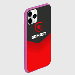 Чехол iPhone 11 Pro матовый Gambit Gaming Uniform, цвет: 3D-фиолетовый — фото 2
