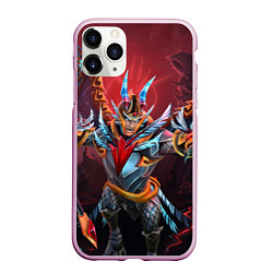 Чехол iPhone 11 Pro матовый Skywrath Mage: Red Sky, цвет: 3D-розовый