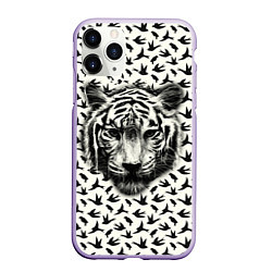 Чехол iPhone 11 Pro матовый Tiger Dreams