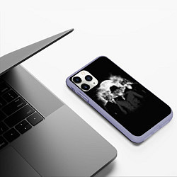 Чехол iPhone 11 Pro матовый Элитные звери, цвет: 3D-светло-сиреневый — фото 2