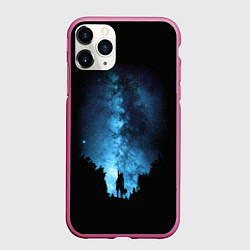 Чехол iPhone 11 Pro матовый Млечный путь