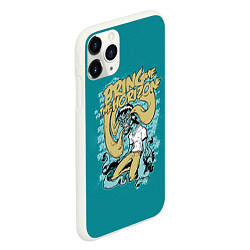Чехол iPhone 11 Pro матовый Bring Me The Horizon, цвет: 3D-белый — фото 2