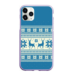 Чехол iPhone 11 Pro матовый Новогодний свитер