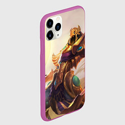 Чехол iPhone 11 Pro матовый Sun, цвет: 3D-фиолетовый — фото 2