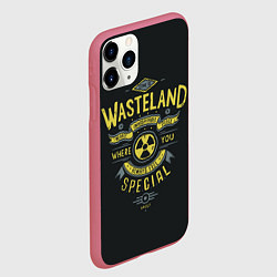 Чехол iPhone 11 Pro матовый Come to Wasteland, цвет: 3D-малиновый — фото 2