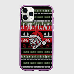 Чехол iPhone 11 Pro матовый Freddy Christmas