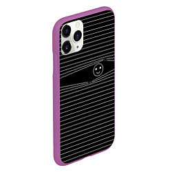 Чехол iPhone 11 Pro матовый Я все вижу, цвет: 3D-фиолетовый — фото 2