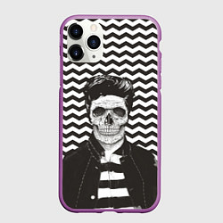 Чехол iPhone 11 Pro матовый Мертвый модник