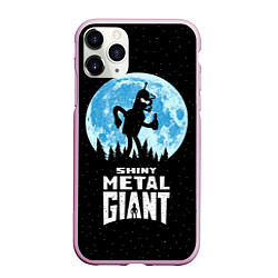 Чехол iPhone 11 Pro матовый Bender Metal Giant