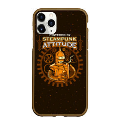 Чехол iPhone 11 Pro матовый Steampunk Attitude