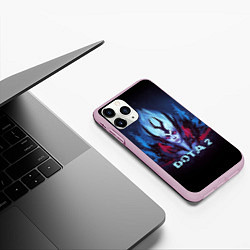 Чехол iPhone 11 Pro матовый Vengeful Spirit из доты, цвет: 3D-розовый — фото 2