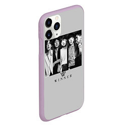 Чехол iPhone 11 Pro матовый Winner K-Pop, цвет: 3D-сиреневый — фото 2