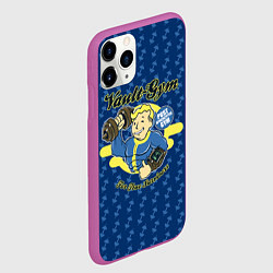Чехол iPhone 11 Pro матовый Vault Gym, цвет: 3D-фиолетовый — фото 2