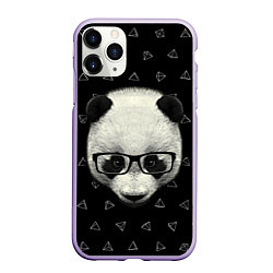 Чехол iPhone 11 Pro матовый Умная панда