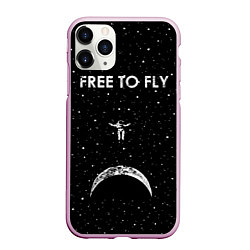 Чехол iPhone 11 Pro матовый Free to Fly