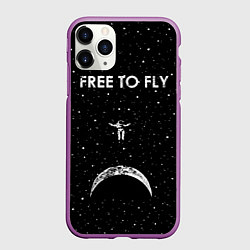 Чехол iPhone 11 Pro матовый Free to Fly