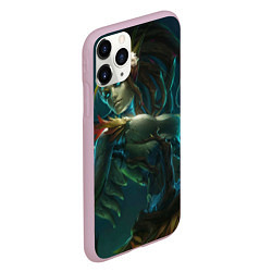Чехол iPhone 11 Pro матовый Zyra, цвет: 3D-розовый — фото 2