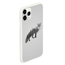 Чехол iPhone 11 Pro матовый Лесная лиса, цвет: 3D-белый — фото 2