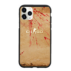 Чехол iPhone 11 Pro матовый CS:GO Blood Dust, цвет: 3D-черный