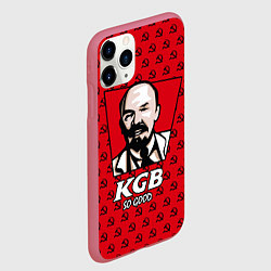 Чехол iPhone 11 Pro матовый KGB: So Good, цвет: 3D-малиновый — фото 2