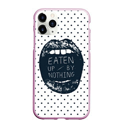Чехол iPhone 11 Pro матовый Eaten Up By Nothing, цвет: 3D-розовый
