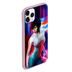 Чехол iPhone 11 Pro матовый Ghost In The Shell 13, цвет: 3D-розовый — фото 2