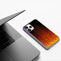 Чехол iPhone 11 Pro матовый БЛЕСК, цвет: 3D-серый — фото 2