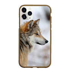 Чехол iPhone 11 Pro матовый Хозяин леса, цвет: 3D-коричневый