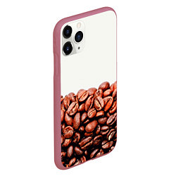 Чехол iPhone 11 Pro матовый Coffee, цвет: 3D-малиновый — фото 2