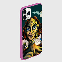 Чехол iPhone 11 Pro матовый Король и Шут, цвет: 3D-фиолетовый — фото 2