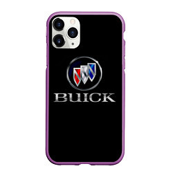 Чехол iPhone 11 Pro матовый Buick, цвет: 3D-фиолетовый