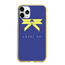 Чехол iPhone 11 Pro матовый Destiny: Level UP, цвет: 3D-желтый