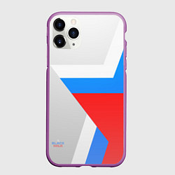 Чехол iPhone 11 Pro матовый Звезда России