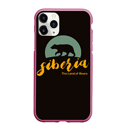Чехол iPhone 11 Pro матовый Siberia: Land of Bears