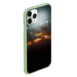 Чехол iPhone 11 Pro матовый Destiny 2, цвет: 3D-салатовый — фото 2