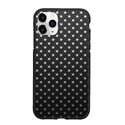 Чехол iPhone 11 Pro матовый Black Milk: Stars Black