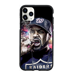 Чехол iPhone 11 Pro матовый Ice Cube: Big boss, цвет: 3D-черный